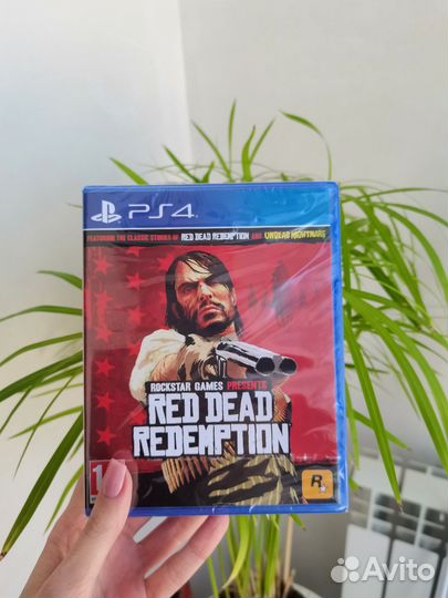 Red dead redemption 1 ps4 новый диск