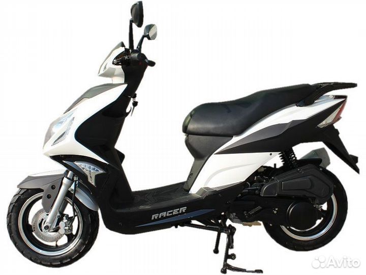 Мопед racer RC50QT-6F flame sport