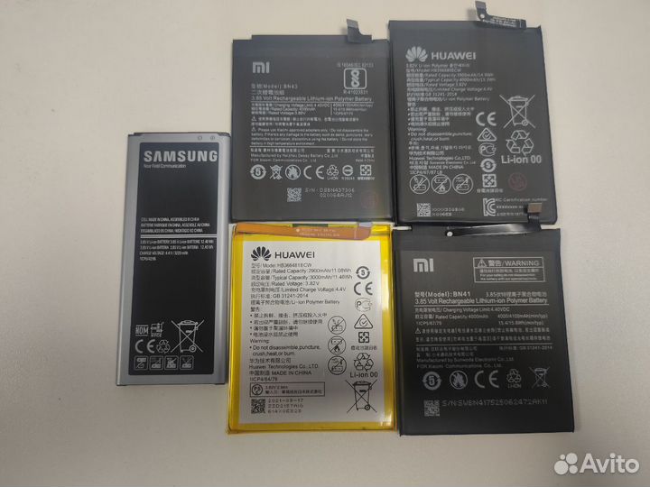 Аккумулятор Батарея Xiaomi Huawei Samsung iPhone