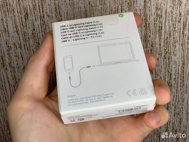 Кабель USB-C to Lightning / Type - C