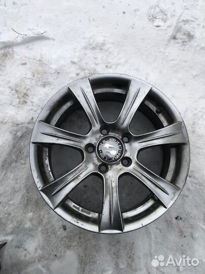 Литые диски r16 5x114 3 mazda б/у 3шт