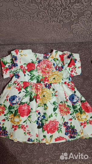 Платье для девочки 86