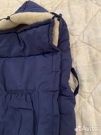 Конверт зимний. Внутри овечья шерсть