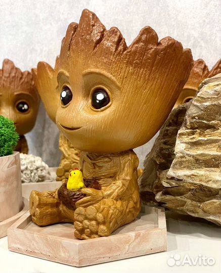 Грут из гипса