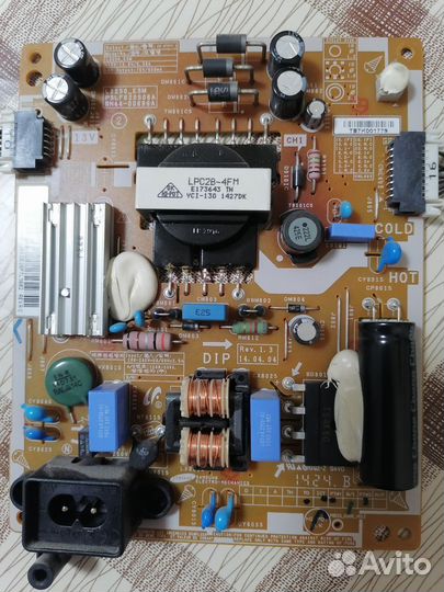 Блок питания Samsung ue32h4510ak