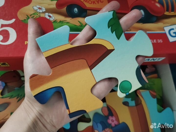 Пазлы для малышей от 3 лет Step Puzzle