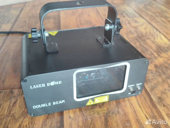 Светомузыка Лазер Laser Bomb Double Beam