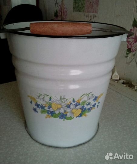 Ведро с крышкой СССР