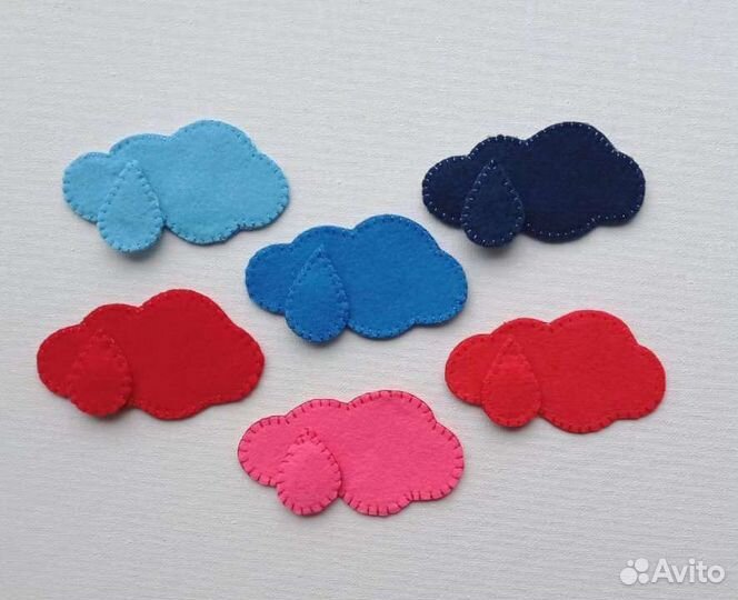 Развивающие игрушки из фетра