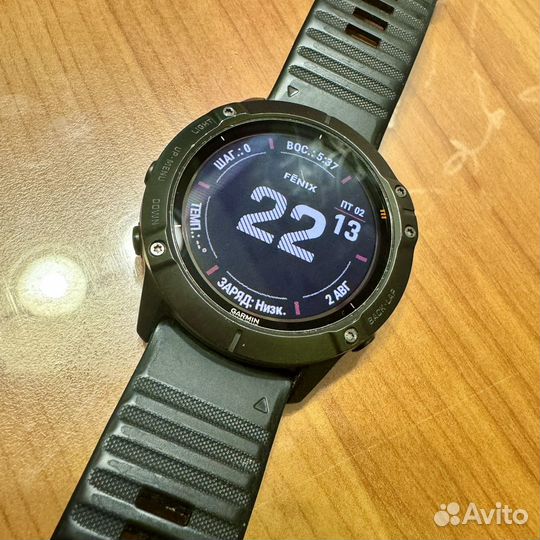 Часы Garmin Fenix 6 pro solar