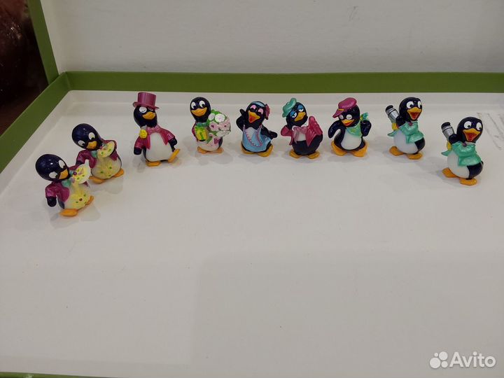 Киндер сюрприз Пингвины 1990 годов