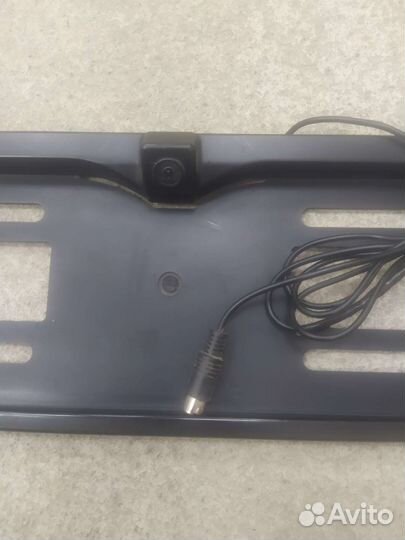 Номерная рамка с камерой