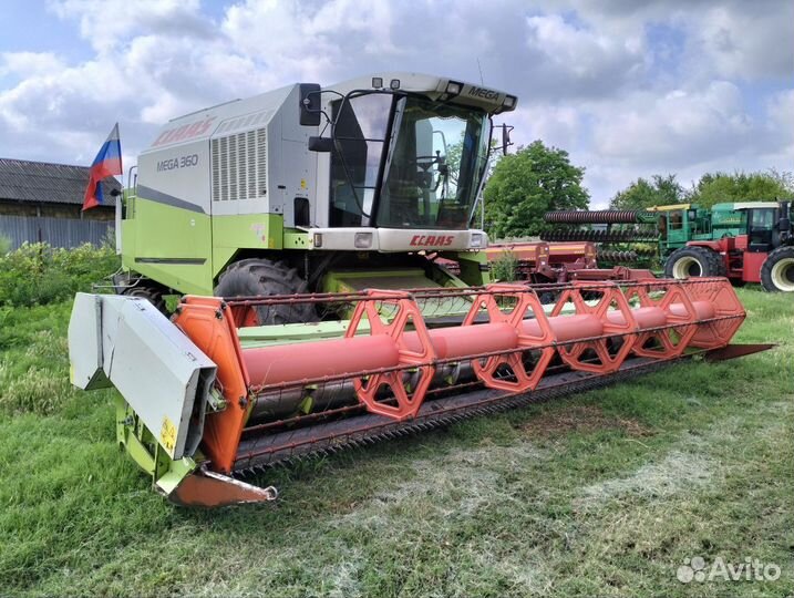 Комбайн Claas Mega, 2007