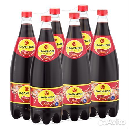 Лимонад Калинов Кола 1,5л