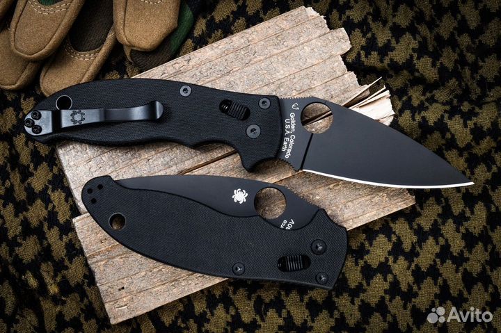 Spyderco Manix 2 black S30V C101gpbbk2