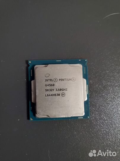 Процессор intel pentium G4560