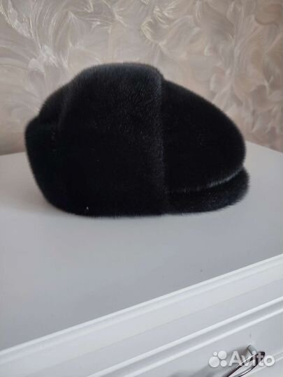 Меховая мужская кепка