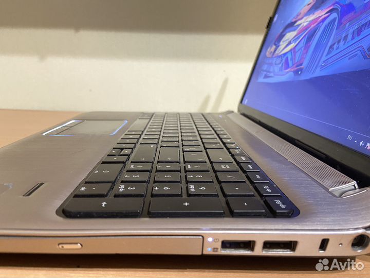 Стильный Ноутбук HP 4ядра/8gb/2Видеокарты