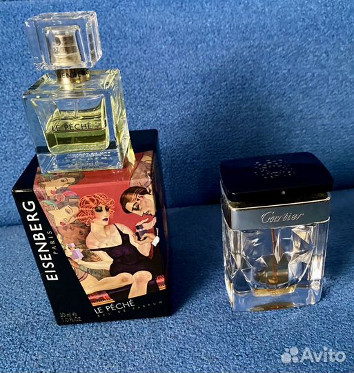Духи Chanel, Chance, Eisenberg Le Peche, флаконы
