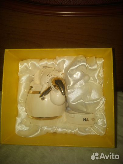 Фарфоровая фигурка Овечки с пепельницей