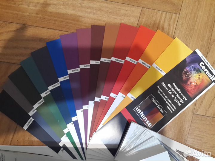 Колеровочные веера Ceresit 2017 / веер nova 2024