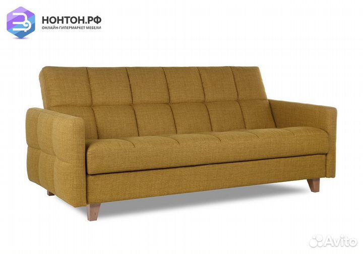 Диван книжка Ригдом жёлтый