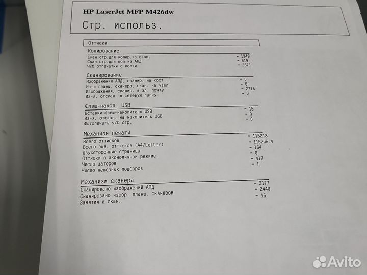 Мфу HP LaserJet Pro 400 M426dw Принтер/Копир/Скан