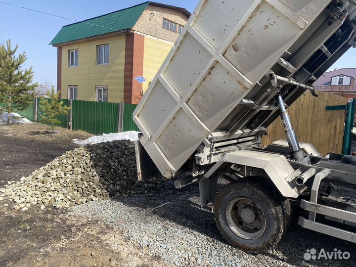 Песок щебень отсев