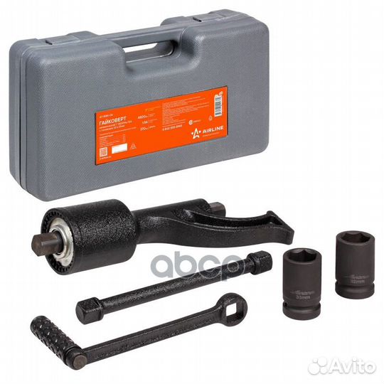 Гайковерт механич. 1 4800Нм 1:78 с головками 32