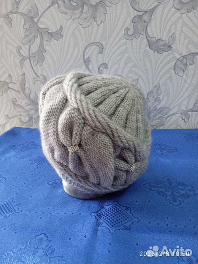 Шапка женская вязаная