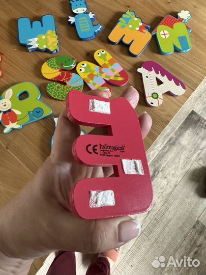 Декор деревянные буквы Imagical имаджинариум