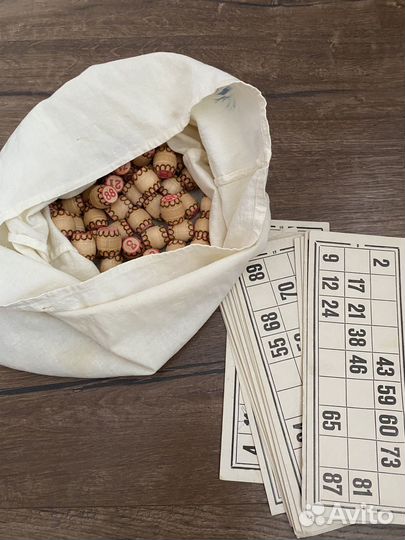 Игра русское лото, шашки, домино СССР