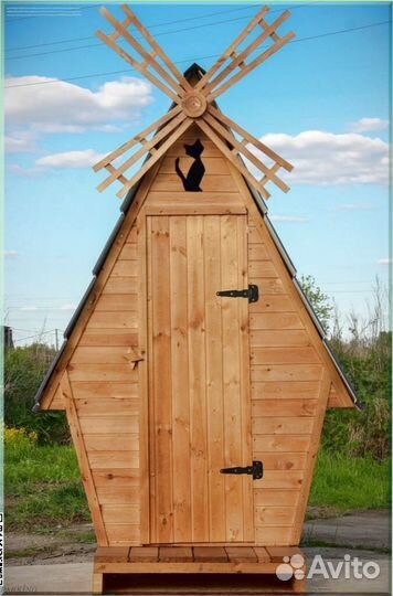 Дачный туалет с дельфином ркд 215