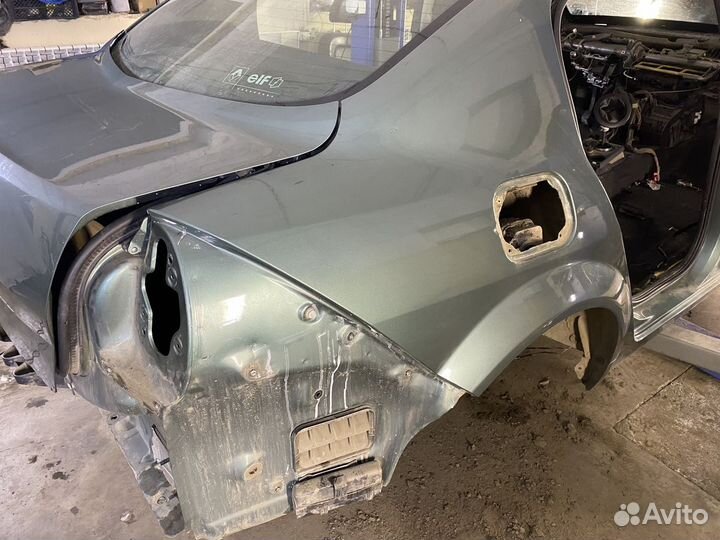 Крыло заднее задняя часть Renault Megane II (2002–