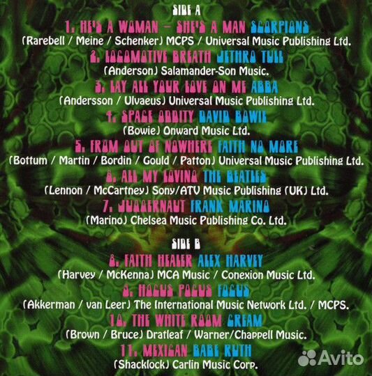 Виниловая пластинка helloween - metal jukebox (RED