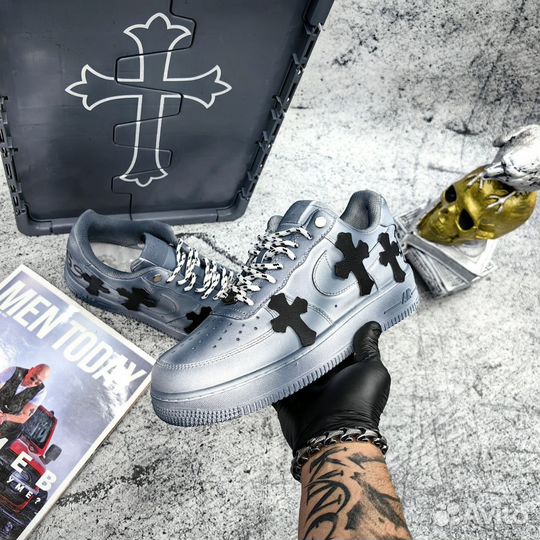 Кроссовки Chrome Hearts & Air Force