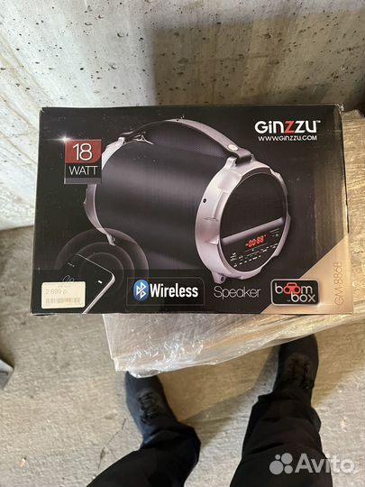 Портативная музыкальная блютуз колонка