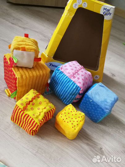 Кубики мякиши