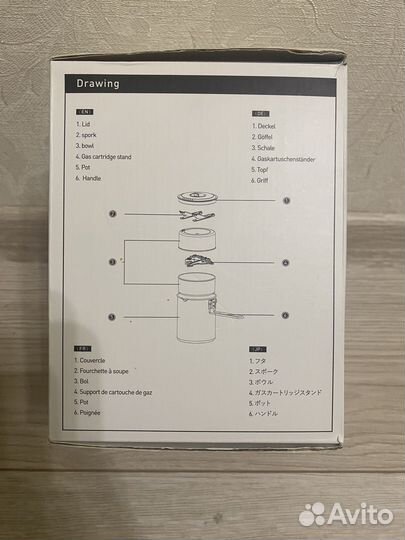 Набор посуды туристический Fire Maple