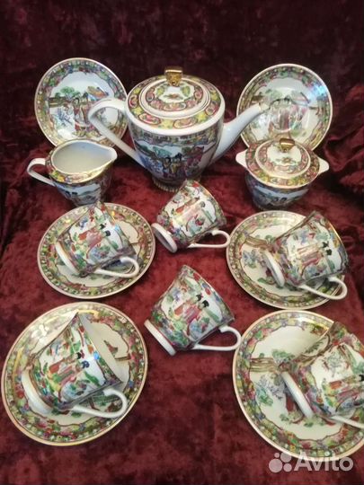 Сервиз чайный Китай. Винтаж
