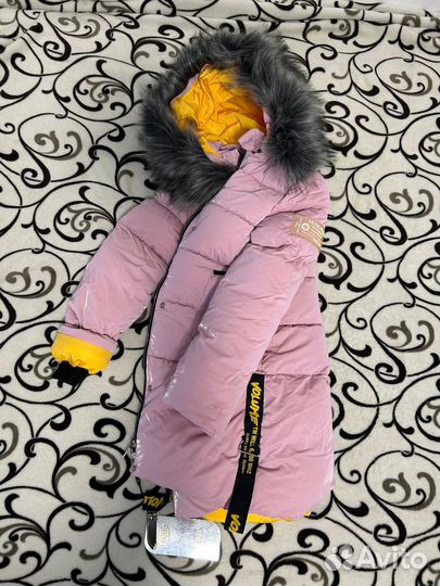 Пуховик детский 6-7 лет