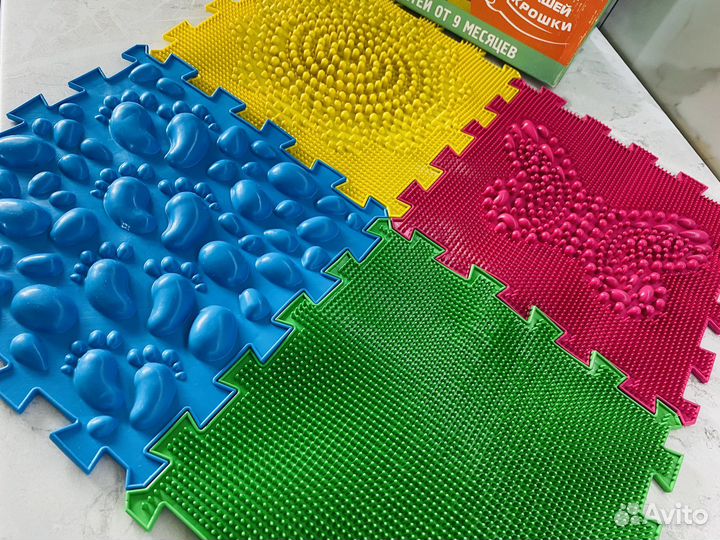 Ортопедические коврики пазл детские