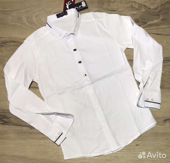 Рубашки школьные 140,146,152