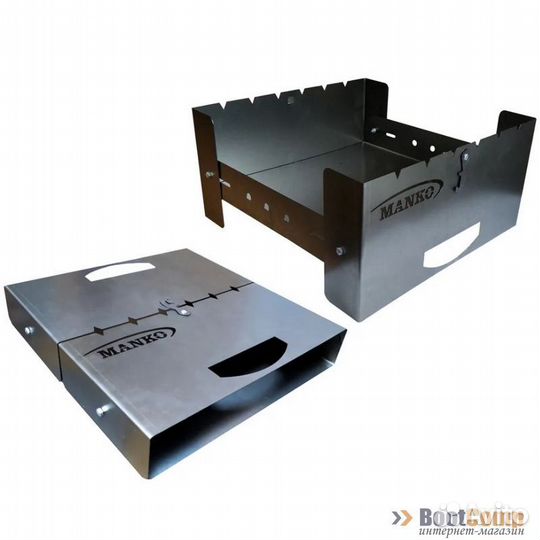 Мангал Manko Пионер складной 340*340*170мм сталь 0