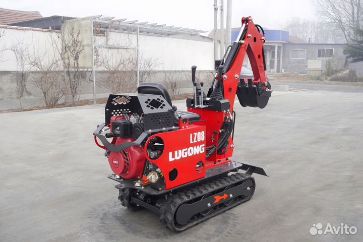 Мини-экскаватор LuGong LZ08, 2023