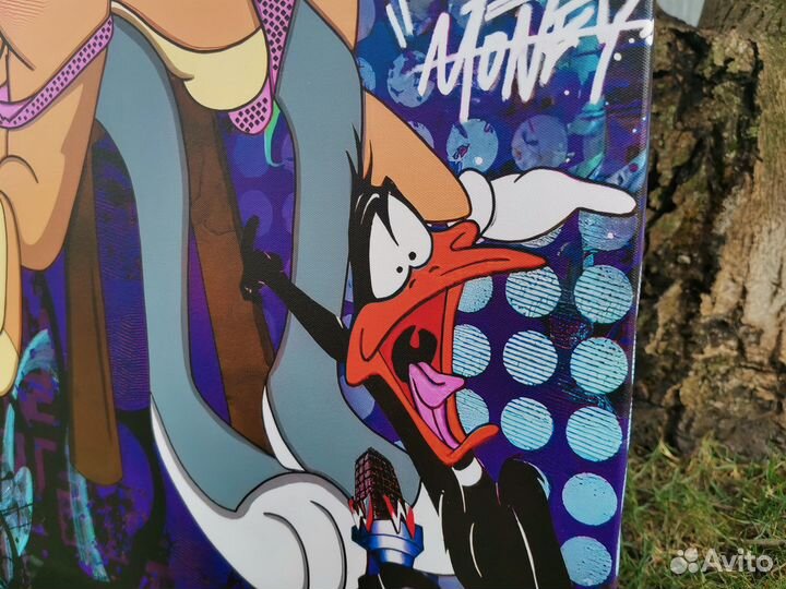 Картина Шлепающий Багз Банни