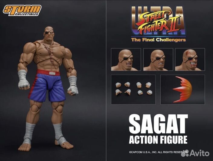 Sagat - Street Fighter 2. Storm Collectibles