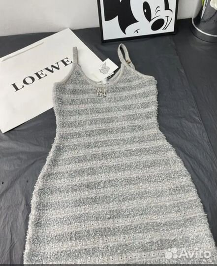 Вязаное платье летнее