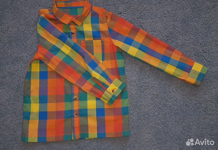 Рубашка для мальчика 110