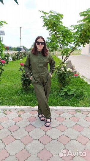 Рост до 160 комбинезон милитари